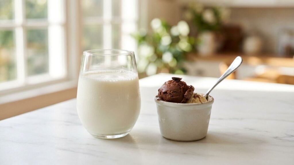 whole milk protein content and gelato nutrition — gelato vs ice cream health comparison