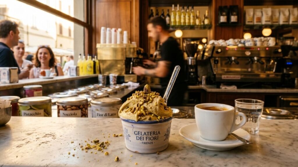 How to Serve Pistachio Gelato the Italian Way