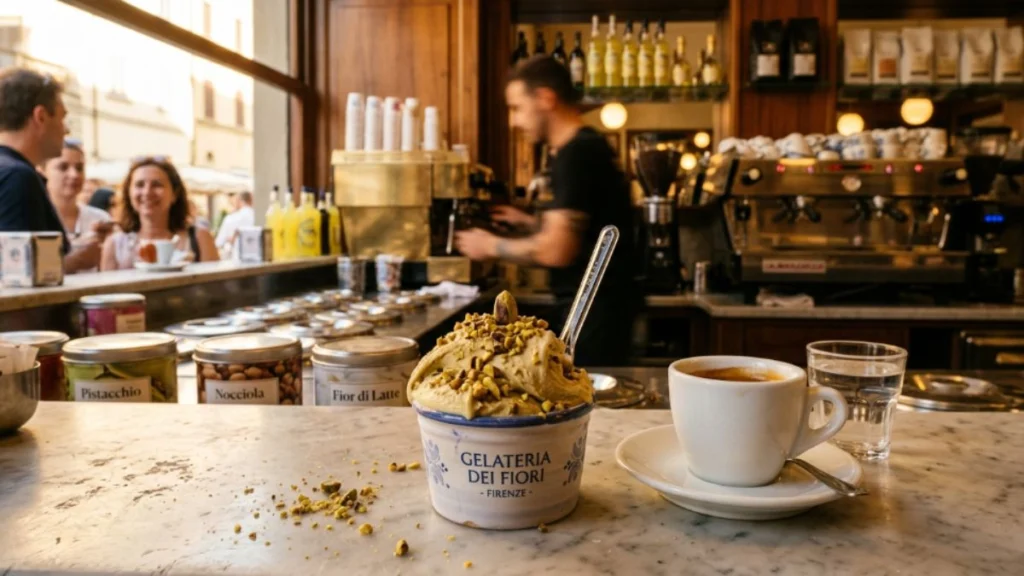 How to Serve Pistachio Gelato the Italian Way