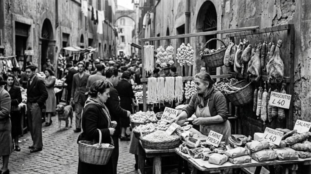 history of carbonara recipe Roman origins