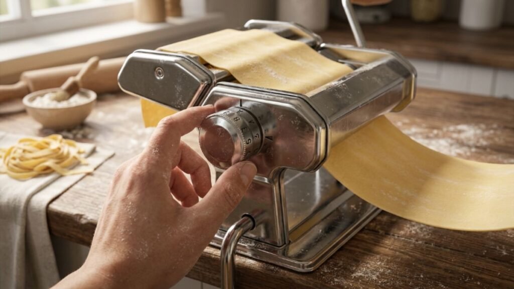 pasta maker thickness settings adjustment guide