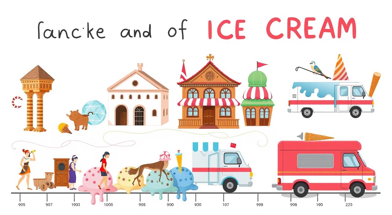 The Origin of Ice Cream: A Journey Through Time
